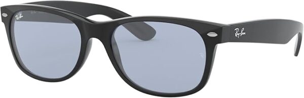 Ray-Ban RB2132F New Wayfarer Low Bridge Fit Square Sunglasses - Image 2