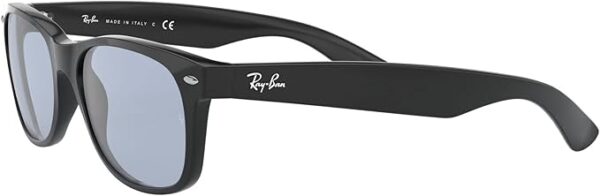 Ray-Ban RB2132F New Wayfarer Low Bridge Fit Square Sunglasses - Image 3