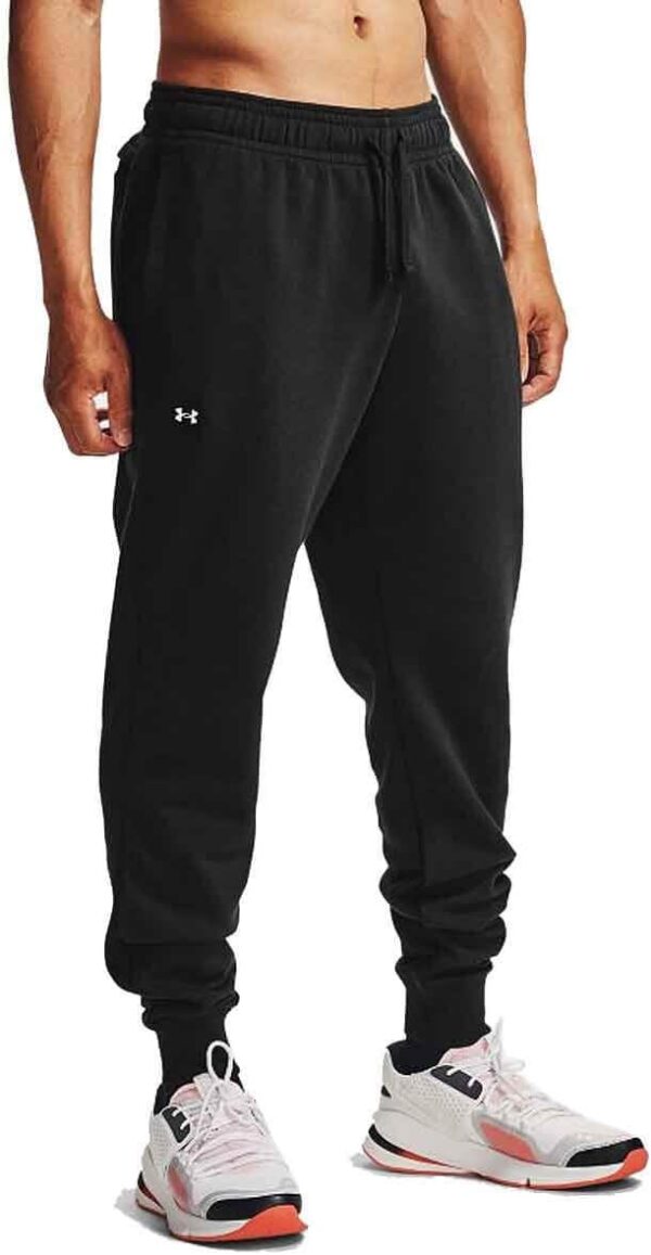 Under Armour Men's UA Rival Fleece Jogger Pants - Image 4