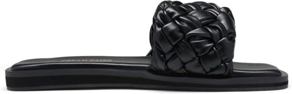 DREAM PAIRS Women's Square Open Toe Slide Sandals - Image 2