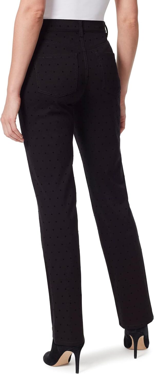 Gloria Vanderbilt Women's Petite Amanda Ponte High Rise Knit Pant - Image 4