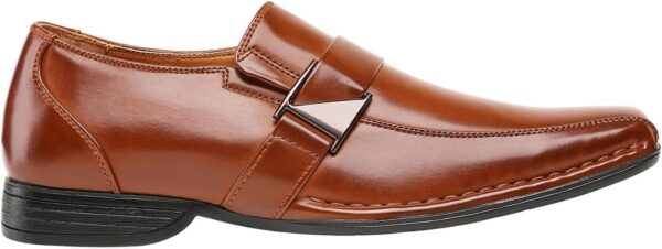 Bruno Marc Men's Giorgio Leather Lined Dress Loafers Shoes - Image 5