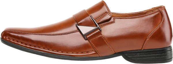 Bruno Marc Men's Giorgio Leather Lined Dress Loafers Shoes - Image 2