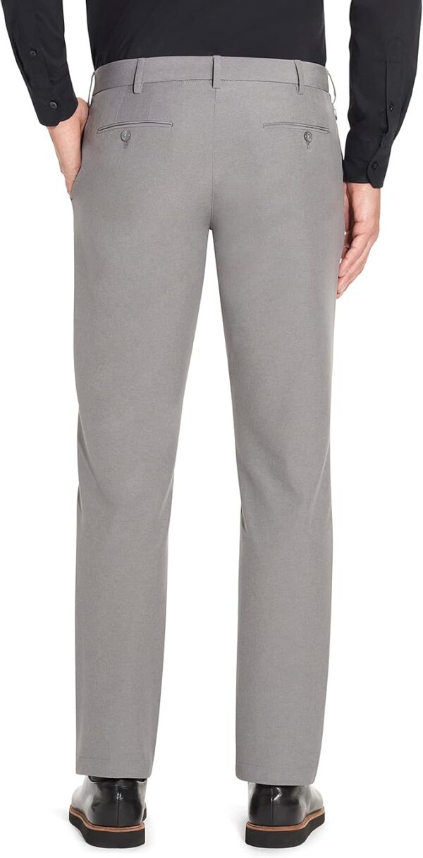 Van Heusen Men's Slim Fit Flex Flat Front Pant - Image 2