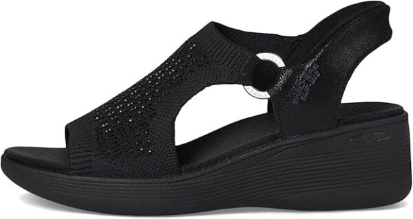 Skechers Women's Martha Stewart's Pier-lite-Park Path Hands Free Slip-ins Wedge Sandal - Image 4