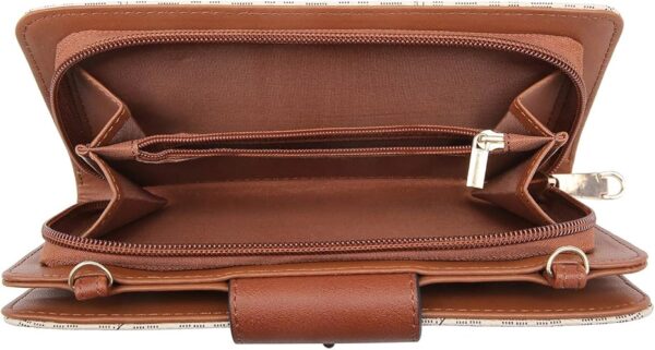 MKP COLLECTION Women Fashion Small Crossbody Shoulder Bag Cell Phone Zip Wallet Purse and Handbags - Image 4