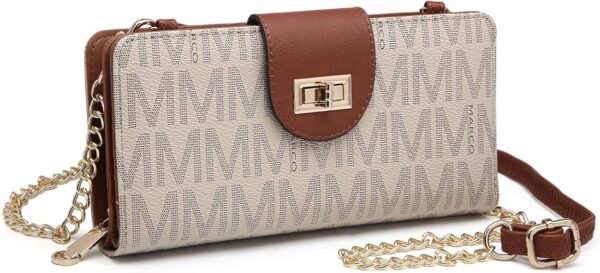 MKP COLLECTION Women Fashion Small Crossbody Shoulder Bag Cell Phone Zip Wallet Purse and Handbags