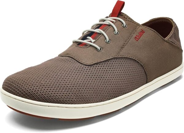 OLUKAI Nohea Moku Men's Shoes, All Day Sneakers, No Tie Laces & Stretch Construction