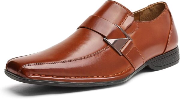 Bruno Marc Men's Giorgio Leather Lined Dress Loafers Shoes