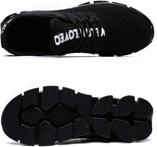 Vooncosir Men's Fashion Sneakers Breathable Mesh Running Shoes Blade Non Slip Soft Sole Casual Athletic Walking Shoes - Image 3