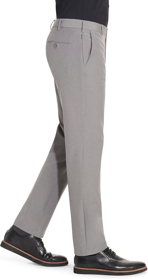 Van Heusen Men's Slim Fit Flex Flat Front Pant - Image 3