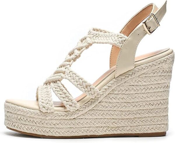 Espadrille Wedge Sandals for Women Platforms & Wedges - Image 6