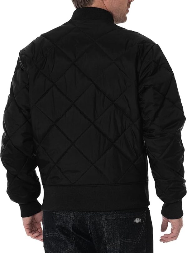 Water Resistant Diamond Quilted Nylon Jacket - Image 2