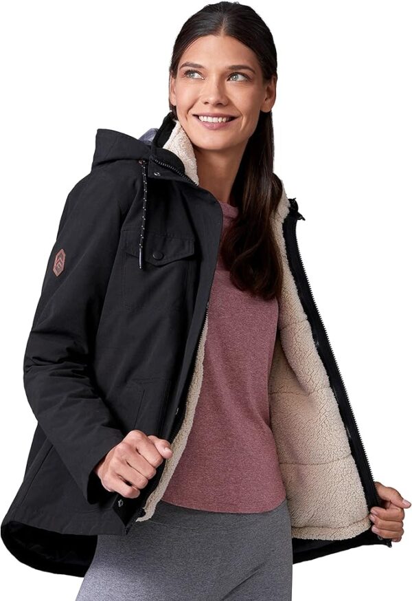 Free Country Women's Cascade Canvas 3-in-1 Systems Jacket - Image 3