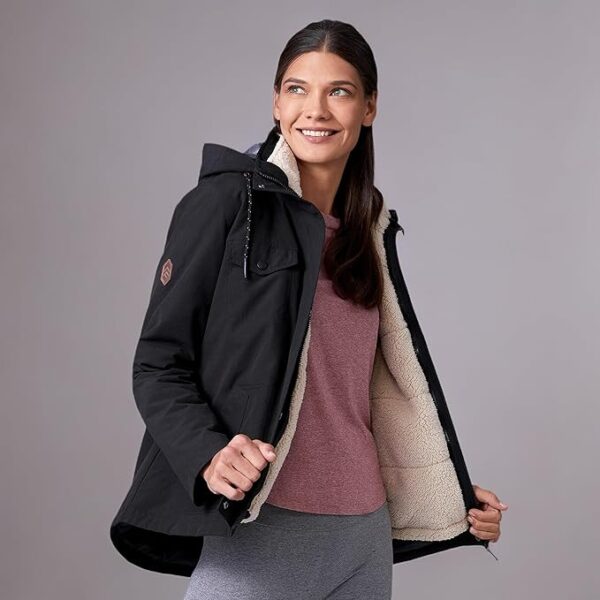 Free Country Women's Cascade Canvas 3-in-1 Systems Jacket - Image 7