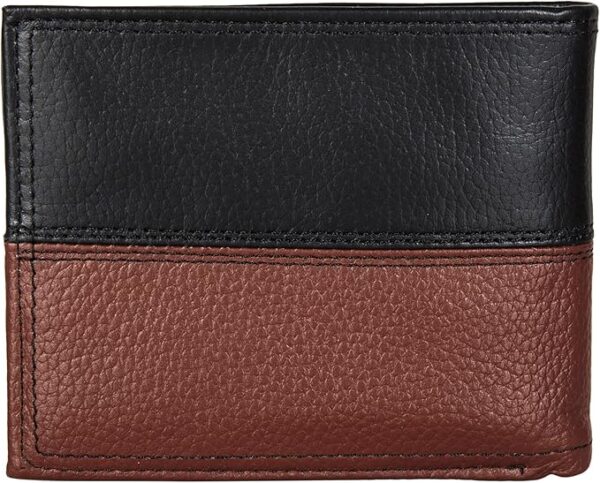 Nautica Men's Bifold Leather Wallet | RFID Blocking | ID Window | Card Slots | Organization - Image 3