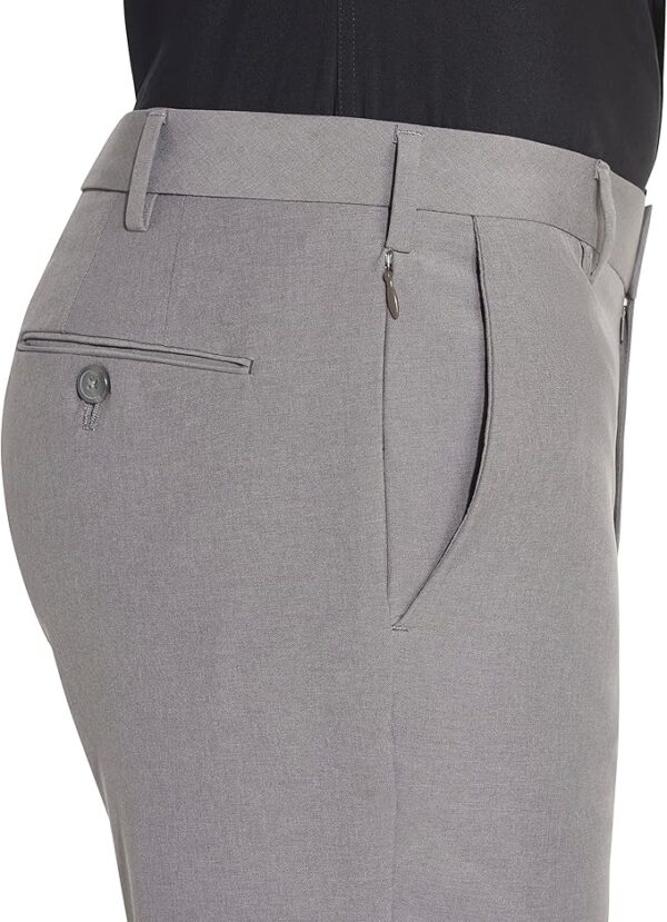 Van Heusen Men's Slim Fit Flex Flat Front Pant - Image 4