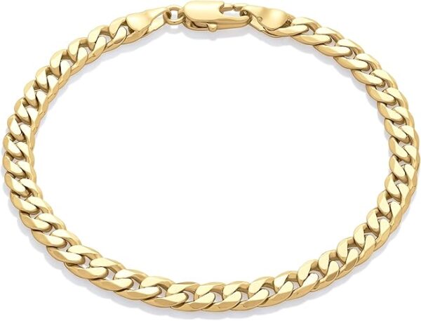Amazon Essentials Sterling Curb Chain Bracelet