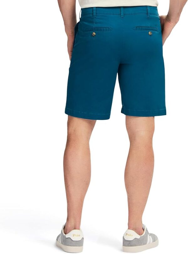 IZOD Men's Saltwater 9.5" Flat Front Chino Short - Image 3