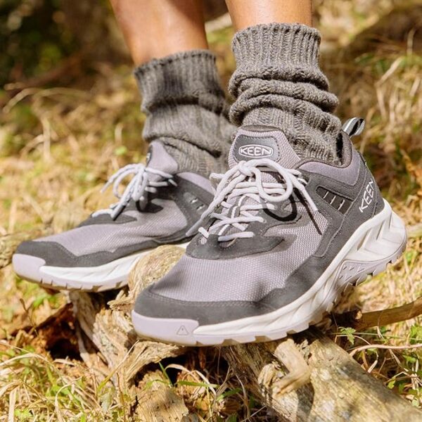 KEEN Mens Hightrail Low Height Durable Lightweight Breathable Leather Waterproof - Image 4