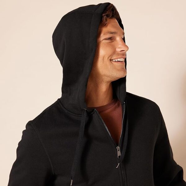 Amazon Essentials Men's Full-Zip Fleece Hoodie (Available in Big & Tall) - Image 4