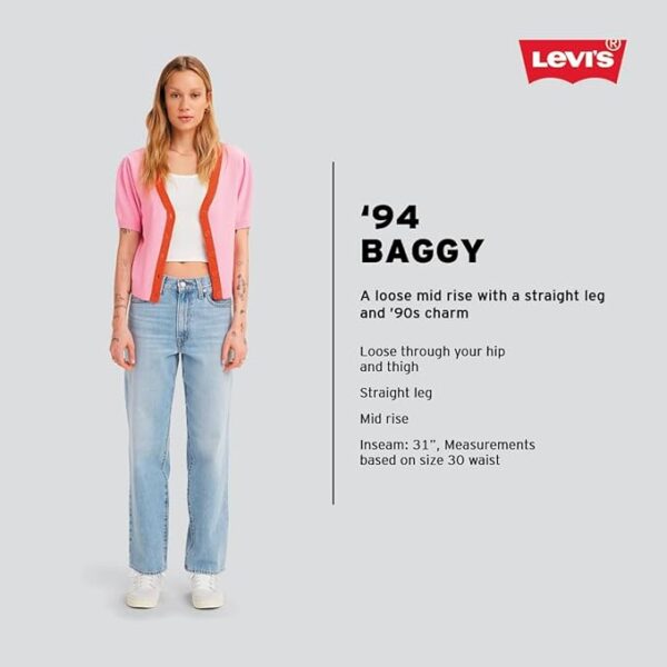 Levi's Women's 94 Baggy Jeans (Also Available in Plus) - Image 5