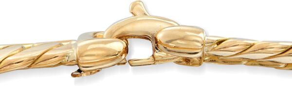 Ross-Simons Italian 14kt Yellow Gold Cuban-Link Bracelet. 8 inches - Image 5