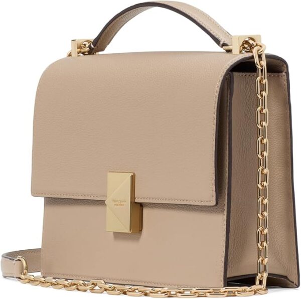 kate spade new york Women's Deco Pebbled Leather Chain Shoulder - Image 2