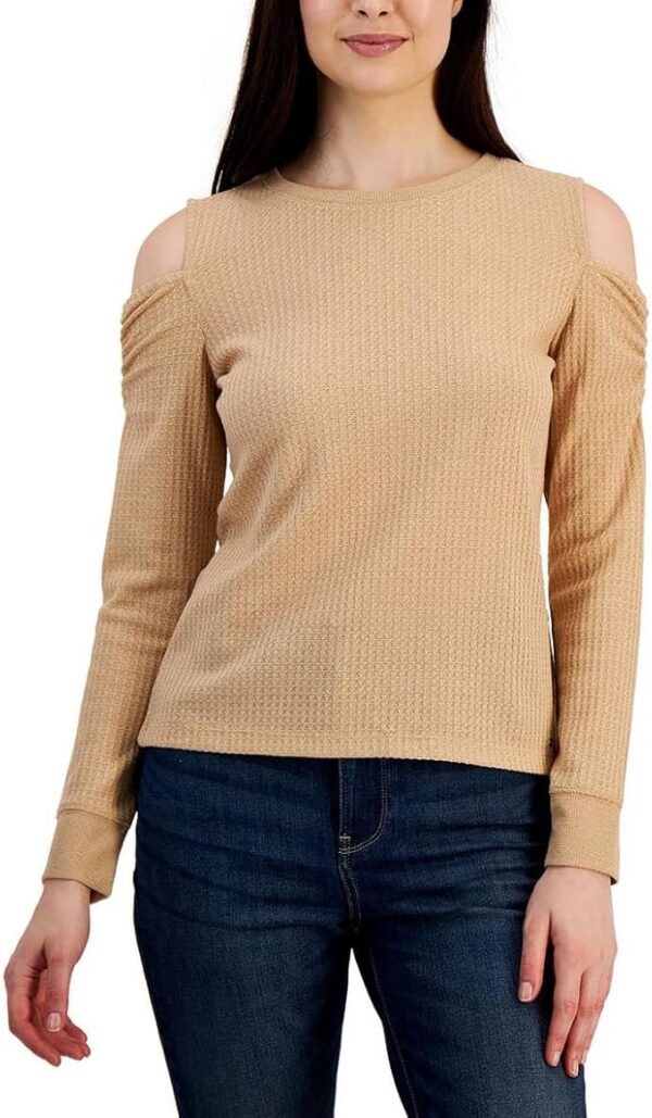 Tommy Hilfiger Long Sleeve Could Shoulder Top Women's